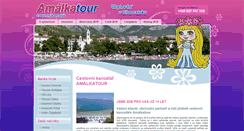 Desktop Screenshot of amalkatour.cz