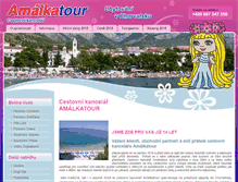 Tablet Screenshot of amalkatour.cz